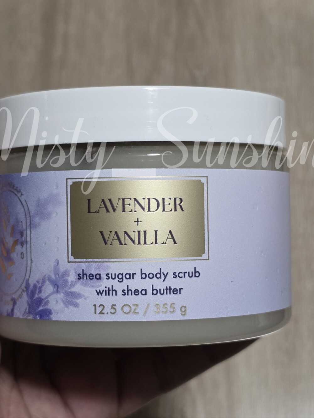 Bath & Body Works Lavender + Vanilla Sugar Body Scrub New RARE